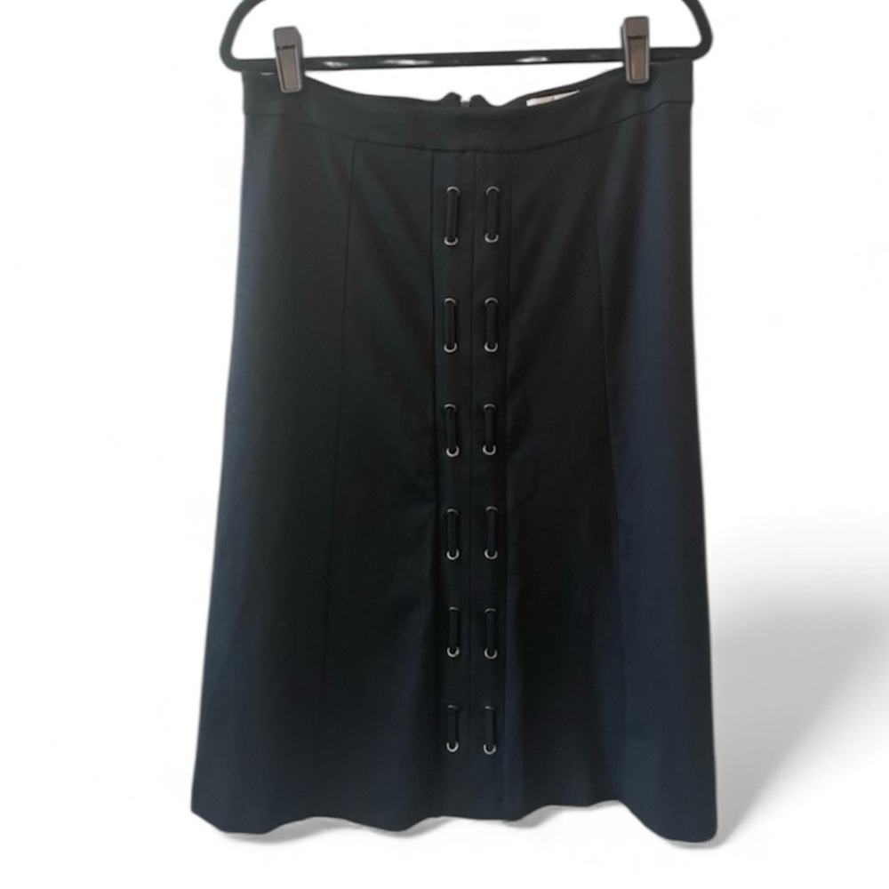 CARMEN MARC VALVO A Line Alie Skirt Size 12 NWT